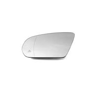 Verre rétroviseur chauffant pour voiture pour CES, classe GLC W205 W222 W253 avec assistance aux angles morts lentille rétroviseur latéral Verre Rétroviseur Vitre Retroviseur Chauffant(Left)