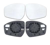 Verre Rétroviseur Compatible Avec JAGUAR Pour E-PACE 2017 Modèle Équipé D'un Chauffage Électronique Et D'un Miroir En Verre D'assistance Aux Angles Morts(1 pair of lenses)
