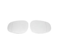 Verre Rétroviseur Compatible Pour BMW Série 1 Série 3 E82 E88 E90 E91 E92 E93 LCI Rétroviseur Latéral Gauche Droit En Verre Rétroviseur Miroir Glace(1 right and 1 Left)