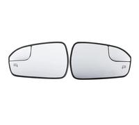 Verre Rétroviseur Compatible Pour Ford Pour Fusion 2013 2014 2015 2016 2017 2018 2019 2020 Rétroviseur Voiture Chauffé Verre Lentille Miroir 1 Paire Miroir Glace