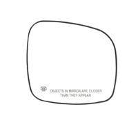 Verre Rétroviseur Côté Passager Droit Avec Plaque Support, Vue Arrière Chauffée Pour Dodge Pour Grand Pour Caravane 08-16 Verre Rétroviseur
