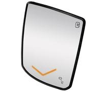 Verre Rétroviseur Droite 1 paire lentilles en verre rétroviseur latéral chauffant remplacement avec clignotant aveugle pour Toyota pour Tundra pour Sequoia 2007-2020(Left Driver Side)