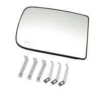 Verre Rétroviseur Droite Lentille en verre de rétroviseur en verre de rétroviseur latéral chauffant pour Dodge pour Ram 1500 2500 2010-2018(Right Big)