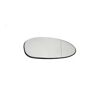 Verre Rétroviseur Gauche Rétroviseur de porte à aile bleue côté conducteur gauche, verre chauffant pour BMW série 1 3 E81 E87 E82 E46 E90 E92 Z4 E85(1pc Right white)