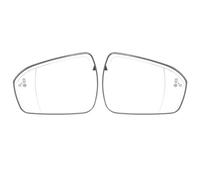 Verre rétroviseur latéral Pour Ford pour Mondeo MK5 V CD CE CF 2014 2015 2016 2017 2018 Rétroviseur arrière chauffant avec avertissement d'angle mort(Left and Right)