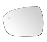 Verre Rétroviseur Lentille Compatible Avec Nissan Pour Rogue 2021 2022 2023 2024 Rétroviseur Arrière Chauffant Avec Système D'avertissement D'angle Mort Gauche Droite OEM : 963656RR0E