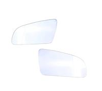 Verre Rétroviseur Pour A3 Pour S3 Pour A4 Pour B6 Pour B7 Pour A6 Pour S6 Rétroviseur Latéral Chauffant Antibuée Pour Voiture Compatible Avec Les Modèles(White A Pair)