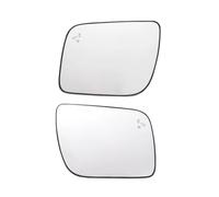 Verre Rétroviseur Pour Ford Pour Explorer 2011-2019 Avec Fonction Chauffage D'angle Mort Verre Miroir Côté Conducteur Passager À Grande Vision Verre de Recul Miroir(Pair)