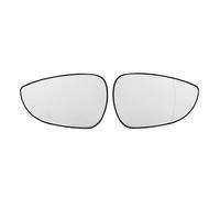 Verre Rétroviseur Rechange Rétroviseur Chauffant Latéral De Voiture En Verre Transparent Accessoires Extérieurs Automobiles Pour Ford Pour Fiesta Pour MK7 2008 - 2017(1 Pair)