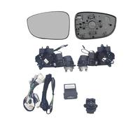 Verre Rétroviseur Remplacement Pour Accord 10e 11e LHD 2018-2022 Vue Grand Angle Rétroviseur Latéral Kit Mise À Niveau Moteur À Pliage Automatique Module(Folding white)