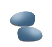 Verre Rétroviseur Rétroviseur Latéral Convexe Grand Angle Bleu Pour Série 1 Et 3 E90 E92 E91 E93 E82 E88 E86 E85 2005-2009 Verre Rétroviseur Gauche(Pair)
