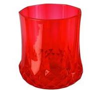 verre réutilisable vintage 26cl rouge - générique 94527 Rouge G