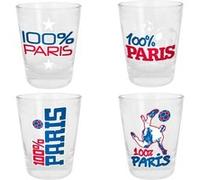 Verre shooter Paris ( lot de 4) shot 100% Paris Multi G