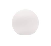 Verre sphérique opale blanc mat Ø 180 mm, ouverture 80 mm sans col, verre de rechange pour plafonnier, mur et extérieur, abat-jour en verre rond