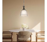 Verre Suspendu Plafonniers la Vie Ess Chambre Rétro Cage Design Couloir Lampe