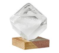 Verre tempête pour prévisions météorologiques - Instrument de prévision en forme de cube