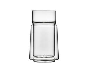 Verre thermique à double paroi L HxØ 14x8.4cm