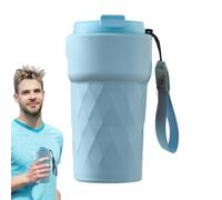 Verre thermique - Voyage portable avec isolation sous vide de 510 ml, café à preuve de fuite, matériau durable en acier inoxydable, garde les boissons chaudes ou froides |