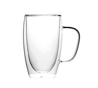 Verre thermos avec anse double paroi Verre thermos ou tasse 450ml