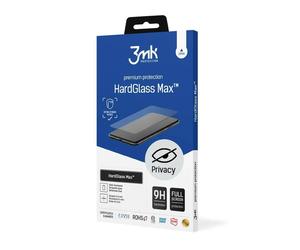 Verre trempÃ© renforcÃ© 3MK Apple iPhone 12/12 Pro - HardGlass Maxâ¢ Privacy Blanc TU