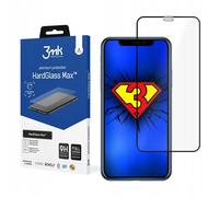 Verre trempÃ© renforcÃ© 3MK Apple iPhone X/XS/11 Pro HardGlass Maxâ¢ Blanc TU