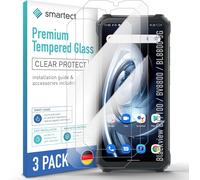 Verre Trempé [3 Pièces, Clear] Pour Blackview Bv7100 / Bv8800 / Bl8800 5g / Bl8800 Pro, Protecteur D'écran En Verre Hd Anti Rayures, Sans Bulles, Dureté 9h, 0.3mm Ultra Transparent[Tre0804706]