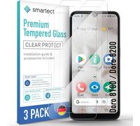 Verre Trempé [3 Pièces, Clear] Pour Doro 8100 / Doro 8200, Protecteur D'écran En Verre Hd Anti Rayures, Sans Bulles, Dureté 9h, 0.3mm Ultra Transparent, Ultra Résistant