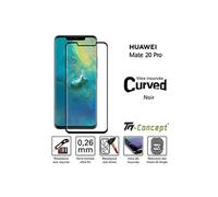 Verre trempé 3D incurvé Huawei Mate 20 Pro - Noir