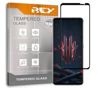 Verre Trempé 3D pour Nubia Red Magic 6s Pro, Noir, Protecteur d'écran qualité supérieure, Protection Complète, 3D, 4D, 5D