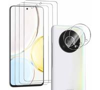 Verre Trempé 3x Pour Honor Magic 4 Lite + 2x Protection Objectif Pour Huawei Nova 11i ¿ 9h Anti-Rayures, Hd 99% Transmissivité, Revêtement Oléophobe, Compatible Coque