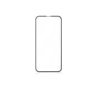 Verre Trempe 9H iPhone 14 Pro Max Couverture 21D Anti-traces de doigts et taches d'huile Noir