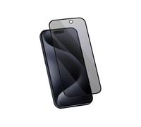 Avizar Verre Trempé Anti-espion pour iPhone 16 Pro Dureté 9H Anti-traces Noir