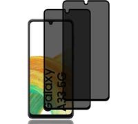 Verre Trempé Anti-Espion Pour Samsung Galaxy A33 5g [2 Pièces], Protection D'écran Anti-Espion, Protecteur D'écran De Confidentialité, 9h Dureté, Anti-Rayures, Film De Protection Écran Pour Galaxy A3