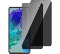 Verre Trempé Anti Espion Pour Samsung Galaxy M55 [2 Pièces] Ultra Résistant Film Protection Écran, Dureté 9h, Anti-Rayures, Sans Bulles, Hd Transparent