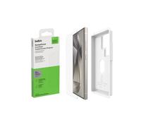 Verre trempé - BELKIN - Glass Eztray - Anti-rayures - Anti-bactérien - Compatible Samsung Galaxy S25