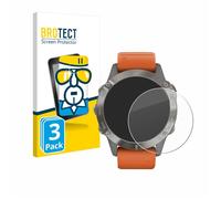 Verre Trempé BROTECT pour Garmin Fenix 6 Pro Solar 3 Pièces Film Protection Ecran 9H