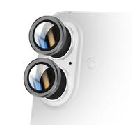 Verre Trempé Caméra pour iPhone 16 Plus Dureté 9H Anti-rayures Gris