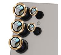 Verre Trempé Caméra pour Samsung Galaxy S25 Ultra Anti-rayures Dorée