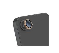 Verre Trempé Caméra Zanaé iPhone 16e Antichoc Qualité Photo Inchangée Dorée