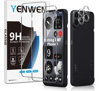 Verre Trempé Compatible Avec Nothing Cmf Phone 1, 2 Pièces Film Protection Écran Et 2 Pièces Caméra Arrière Protecteur, Anti Rayures - Dureté 9H Glass - Sans Bulles