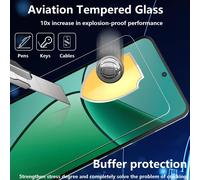 Verre Trempé Compatible Avec Realme 12+ 5g/ Realme 12 Plus 5g/ Realme 12 4g Protection Écran 3 Pièces Et 2 Pièces Caméra Arrière Protecteur, Anti Rayures Hd Protecteur D'écran