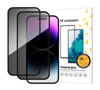 Verre trempé de confidentialité pour iPhone 17 Pro - 2 pièces.
