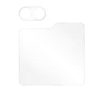Verre Trempé Ecran Arrière et Caméra pour Samsung Galaxy Z Flip 5 Dureté 9H Transparent