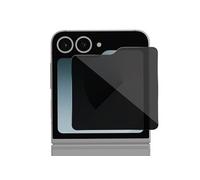 iMak Verre Trempé Écran Externe pour Samsung Z Flip 6 Anti-espion Dureté 9H Noir