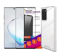 Verre trempé et Coque de protection transparente souple silicone pour Samsung Galaxy Note 20 SM-N980F 6.7"" - Marque Yuan Yuan -