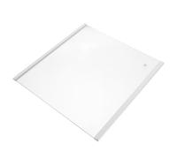 Verre Trempé Étagère de Réfrigérateur 13x12 Pouces | Verre Transparent, Bords Polis et Finition Soignée, Visibilité Nette, Rangement Frigo Tiroir, Usage Quotidien
