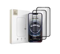 Verre trempé hofi Tech-Protect Glass Fit+ 0,3 mm noir