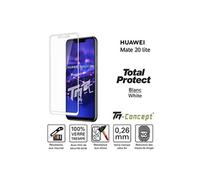 Verre trempé intégral Huawei Mate 20 Lite - Blanc
