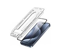 3mk Lot de 2 Verre Trempé pour iPhone 15 Pro avec Cadre Applicateur