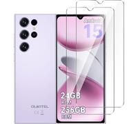 Verre Trempé Lot De 2 Pour Oukitel C61 / C61 Pro - Protection Écran 6,88 Pouces, 9h, 0,3 Mm, Anti-Rayures, Anti-Empreintes, Sans Bulles, Haute Sensibilité